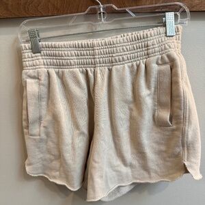 Beige Aerie casual shorts in XS